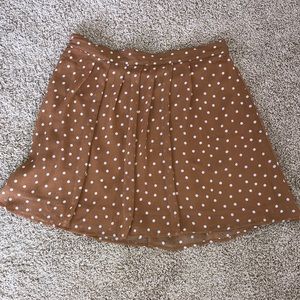 Polkadot skirt